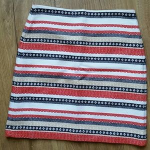 Striped Loft Skirt - Courtney's Closet
